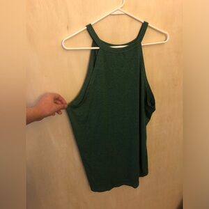 Green Cami Blouse Shirt Tank Top Size 2X